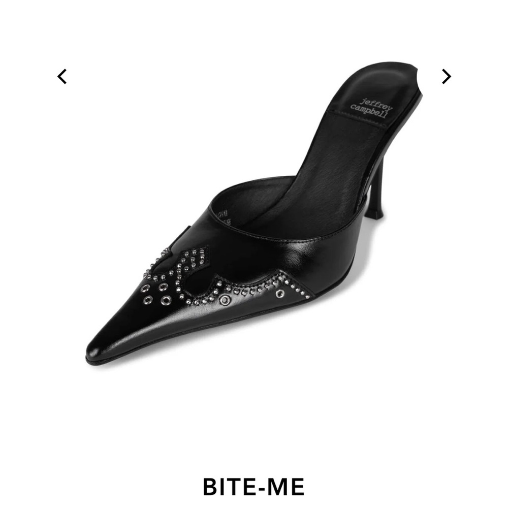 Jeffrey Campbell Bite Me Mule Heels